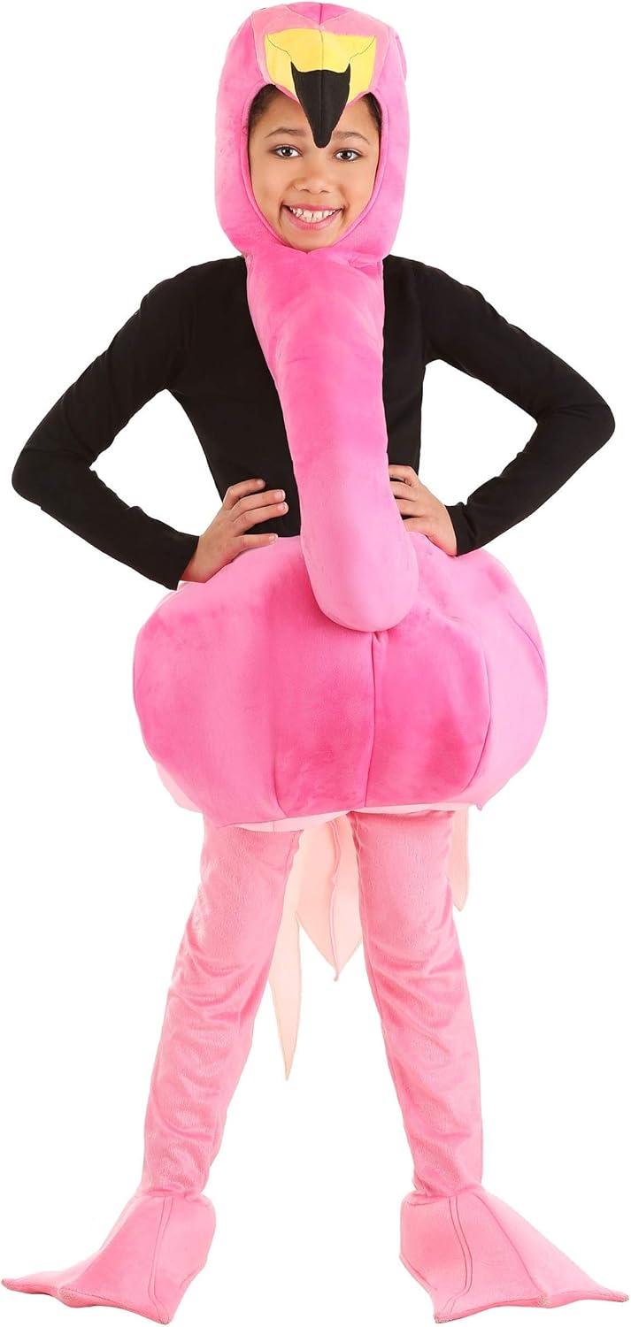 image:imageKids Exclusive Graceful Flamingo Costume Creative Bird Halloween OutfitCostume