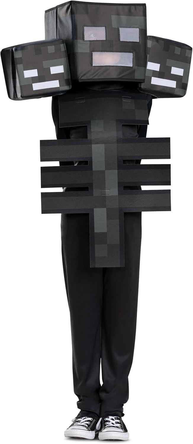 image:imageKids Minecraft Deluxe Wither Costume Official Minecraft Halloween Costume