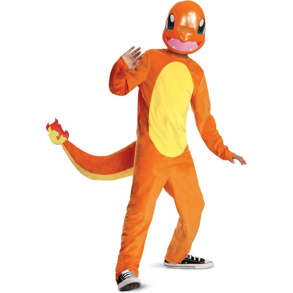 image:imageDisguise Boys Charmander Costume Official Pokemon Deluxe Kids Costume With HeadpieceCharmander