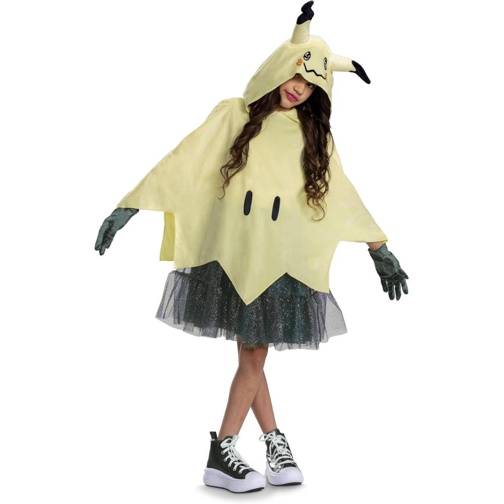 image:imageDisguise Deluxe Pokemon Mimikyu Girls Costume  Officially Licensed Nintendo Pokemon Kids Outfit