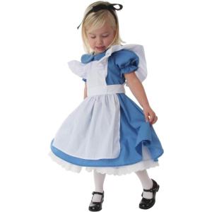 Fun Costumes Deluxe Toddler Alice in Wonderland Costume Alice in Wonderland Dress for Girls 2T