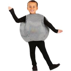 Shining Disco Ball Toddler Halloween Costume | Get Your Groove On Dance Outfit