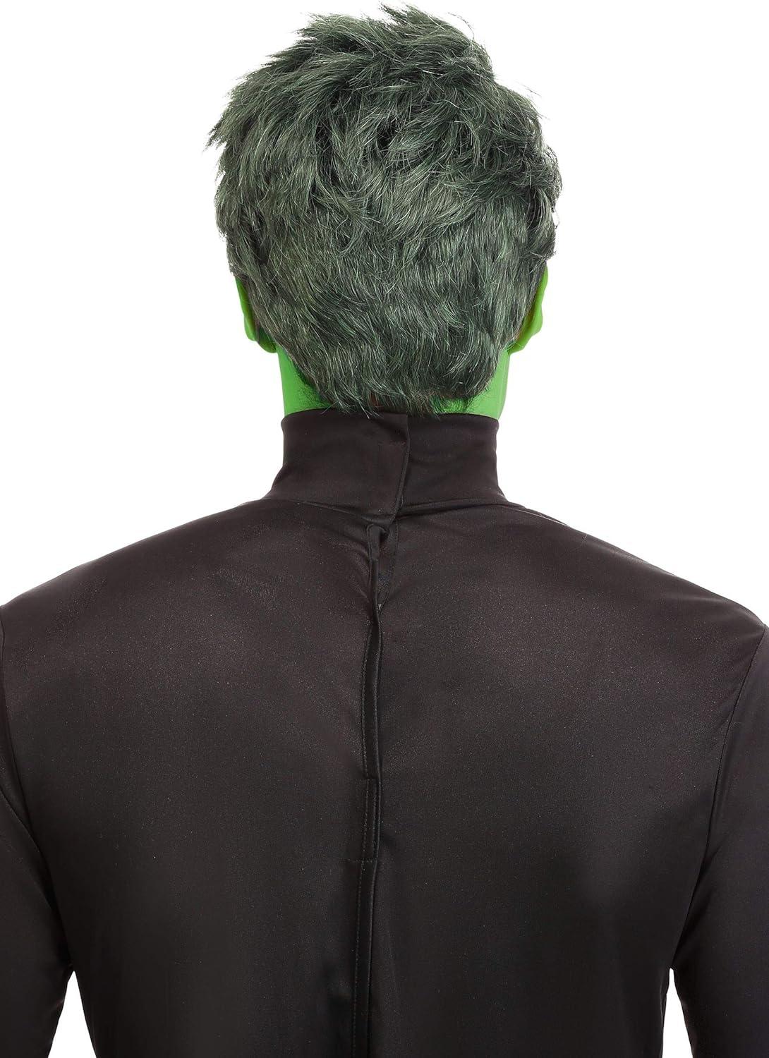 image:imageFun Costumes Green Shapeshifting Superhero Wig Mens StandardStandard