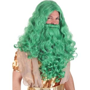 Fun Costumes Deluxe King Neptune Wig Standard(Standard)
