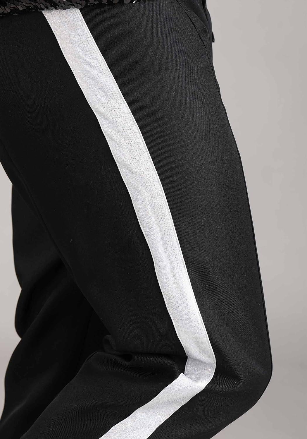 image:imageAdult Michael Jackson Moonwalk Costume Mens King of Pop Billie Jean Outfit Black Jacket Pants Hat 1 White Glove