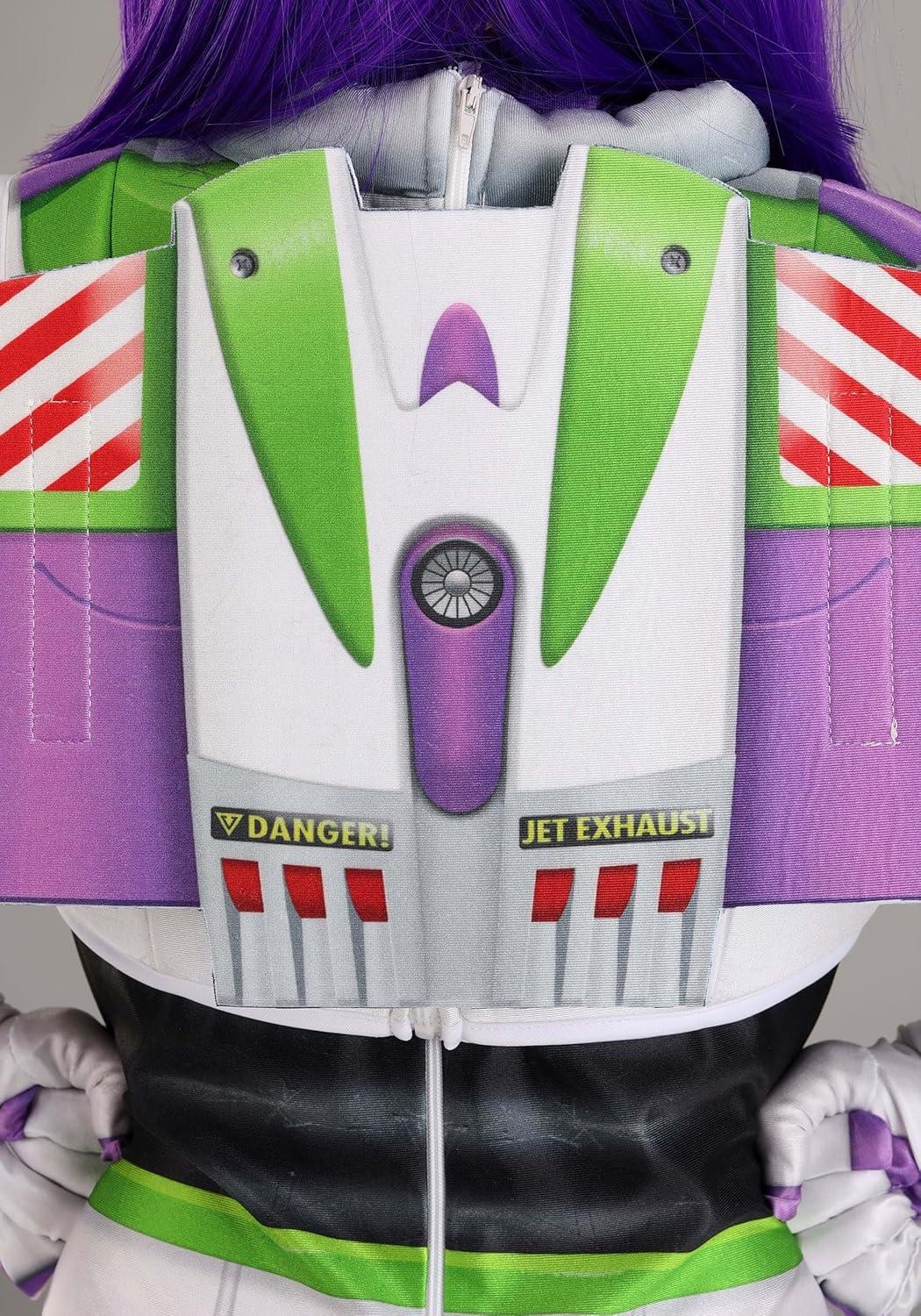 image:imageAuthentic Disney Pixar Buzz Lightyear Girls Costume Kids Jumpsuit Space Ranger Outfit