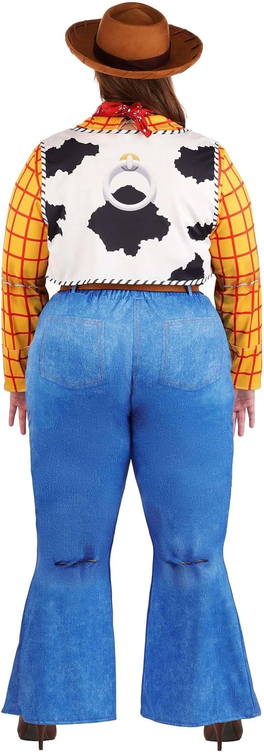 image:imageDisney Pixar Plus Size Toy Story Woody Costume for Women Sheriff Outfit amp Accessories Officially Licensed