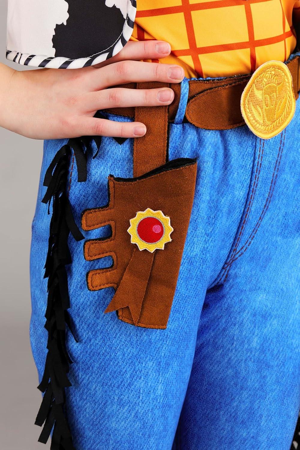 image:imageDisney Toy Story Woody Costume for Girls with Hat Belt Holster Scarf amp Sheriff Badge Officially Licensed
