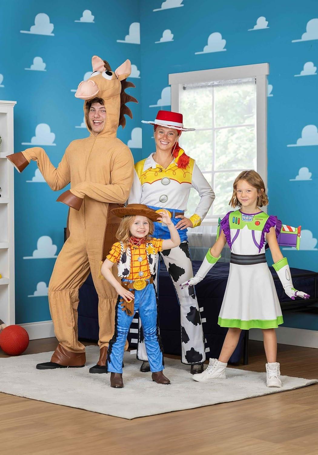 image:imageDisney Toy Story Woody Costume for Girls with Hat Belt Holster Scarf amp Sheriff Badge Officially Licensed