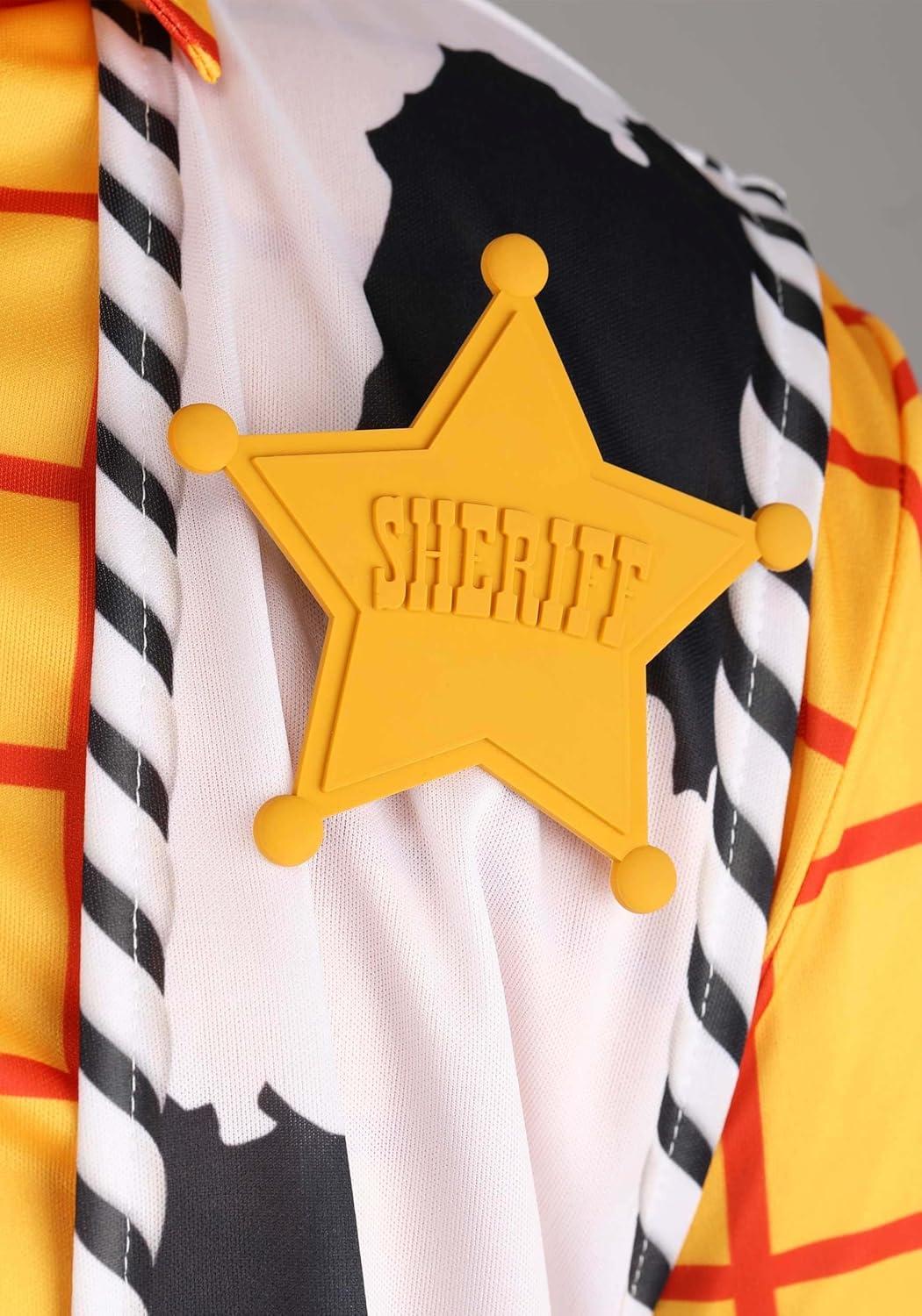 image:imagePlus Size Deluxe Sheriff Woody Costume Adult Disney Pixars Toy Story Cowboy Complete Outfit for Men 2X to 6X