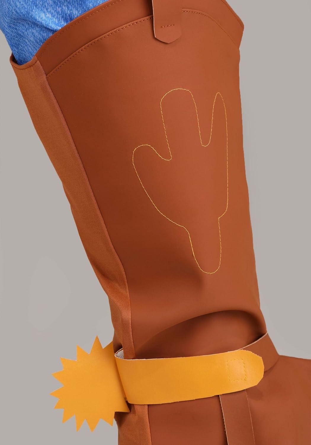 image:imagePlus Size Deluxe Sheriff Woody Costume Adult Disney Pixars Toy Story Cowboy Complete Outfit for Men 2X to 6X