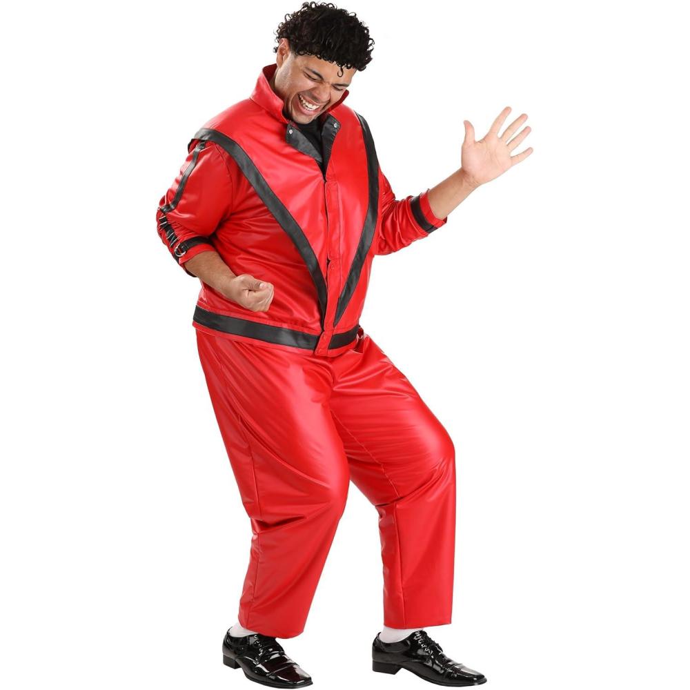 image:imageMichael Jackson Thriller Costume for Men Plus Size Celebrity Outfit