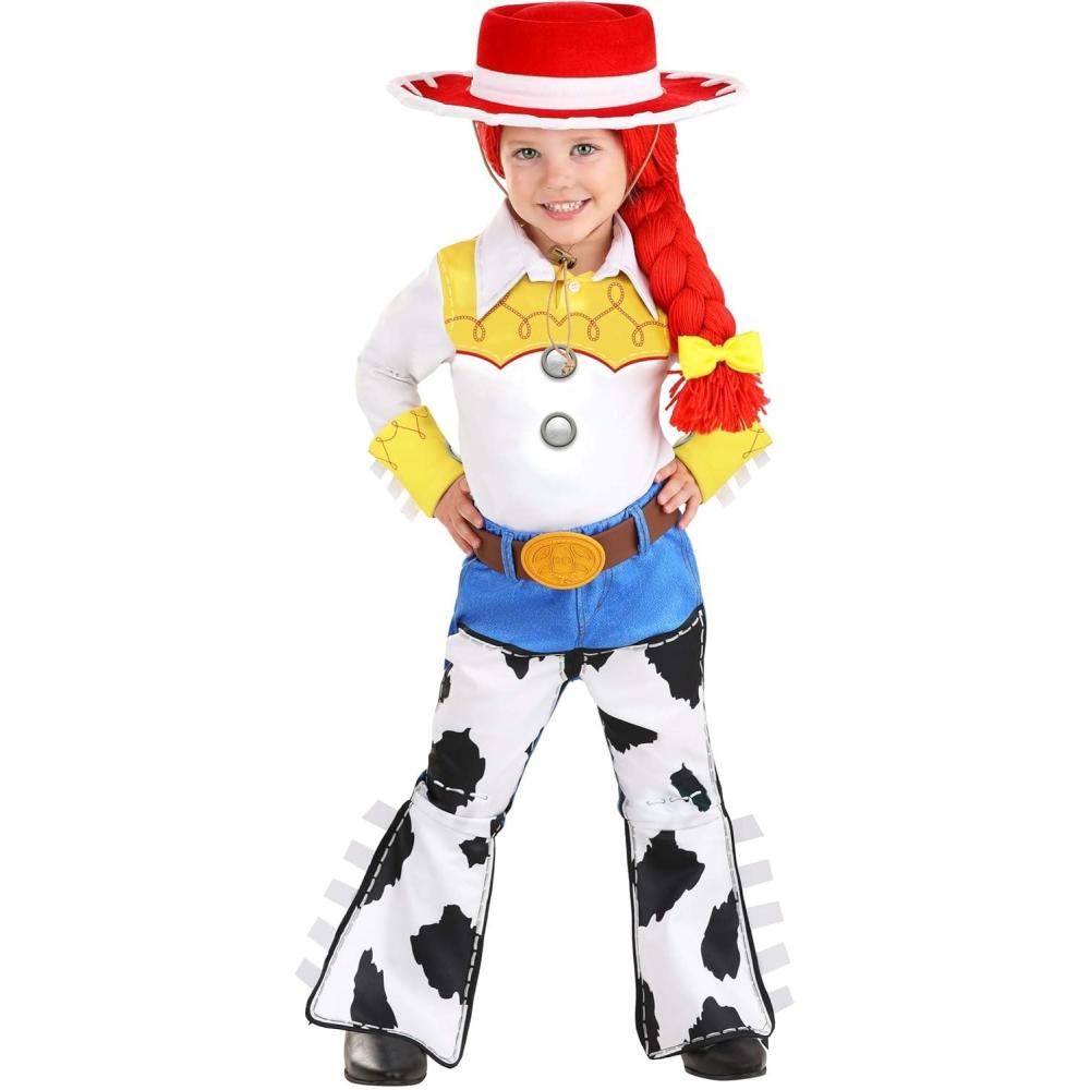 image:imageToddler Girls Deluxe Disney Toy Story Jessie Costume