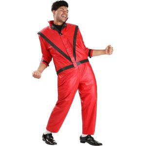 Celebrity Costumes Men’s Michael Jackson Thriller Costume Plus Size