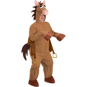 Gallop into Adventure: Men’s Disney and Pixar Plus Size Toy Story Bullseye Halloween Costume | Saddle Up