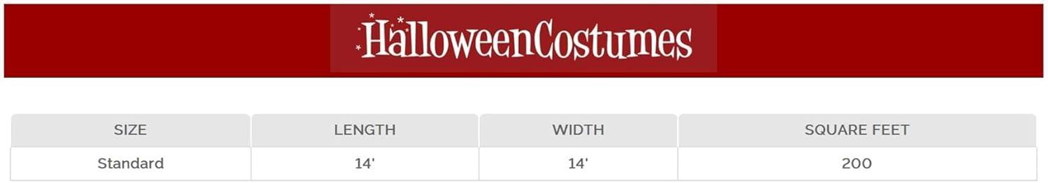 image:imageFun Costumes Orange Spider Web Prop StandardStandard
