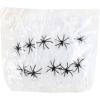 image:imageFun Costumes White Spider Web Decoration  Halloween Decor Includes Plastic Spiders amp 800 Sq Ft CoverageStandard