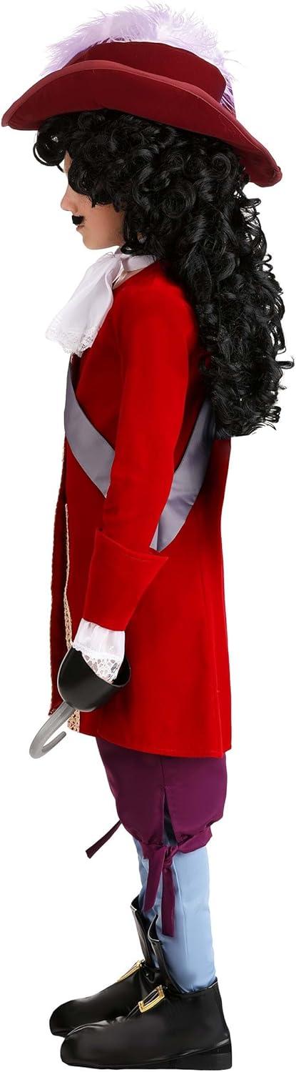 image:imageDisney Boys Deluxe Captain Hook Costume Kids Swashbuckler Pirate Outfit Ideal for Halloween and DressUp