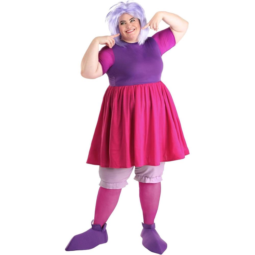 image:imagePlus Size Madam Mim Costume Classic Disney Sword in the Stone Mad Madam Mim Womens Complete Outfit