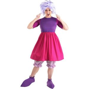 Adult Madam Mim Costume | Classic Disney Sword in the Stone Mad Madam Mim Women’s Complete Costume with Wig