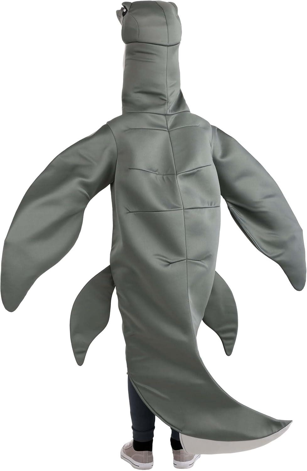 image:imageLoch Ness Monster Kids Costume Tunic with Head amp Tail Appliqued Eyes and Snout
