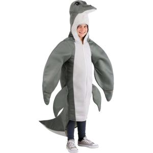 Loch Ness Monster Kid’s Costume – Tunic with Head & Tail, Appliqued Eyes and Snout