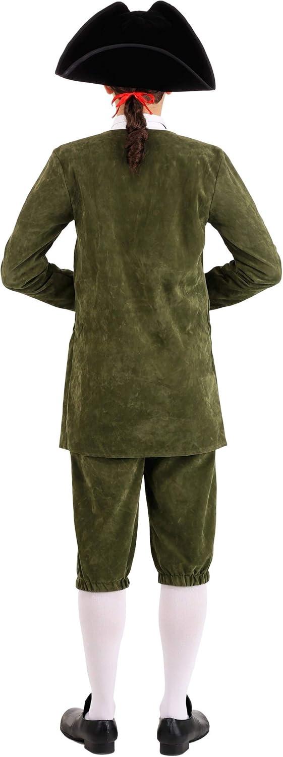 image:imageAdult Colonial Mens Costume With Jacket Pants Scarf amp Hat Cosplay And Dress Up Clothes For HalloweenMulticolored