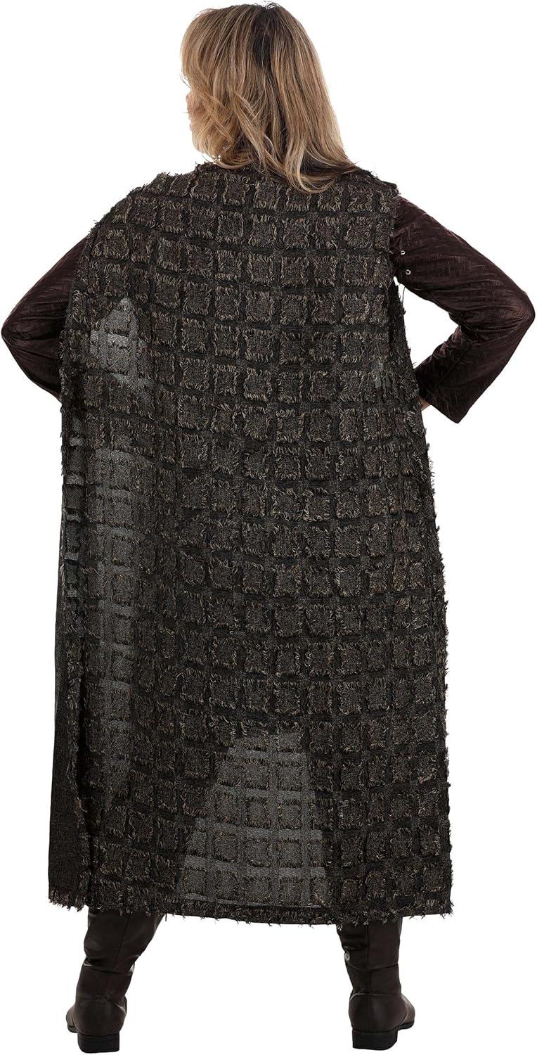 image:imageAdult Winter Warrior Costume for Women Renaissance Womens Attire Caped Medieval Fighter Halloween OutfitCostume