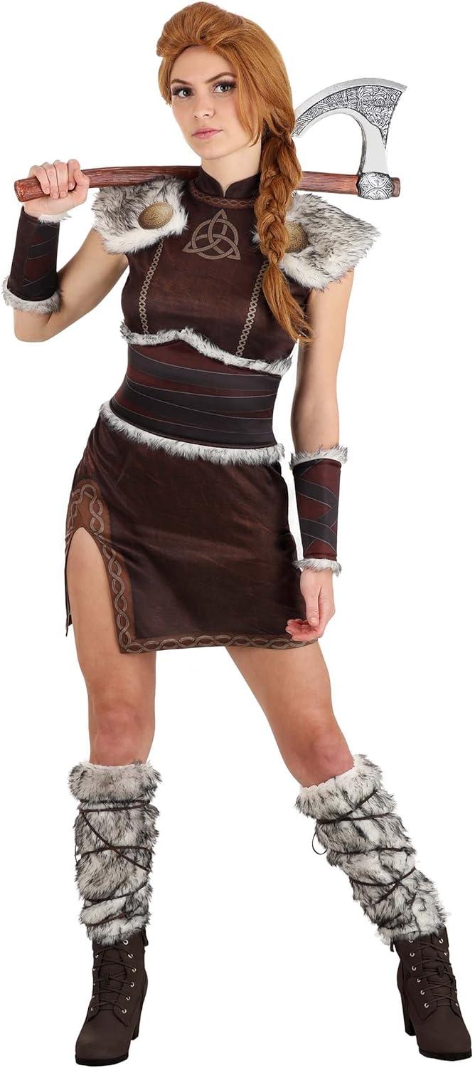 image:imageAdult Womens Victorious Valhalla Viking Warrior Halloween Costume
