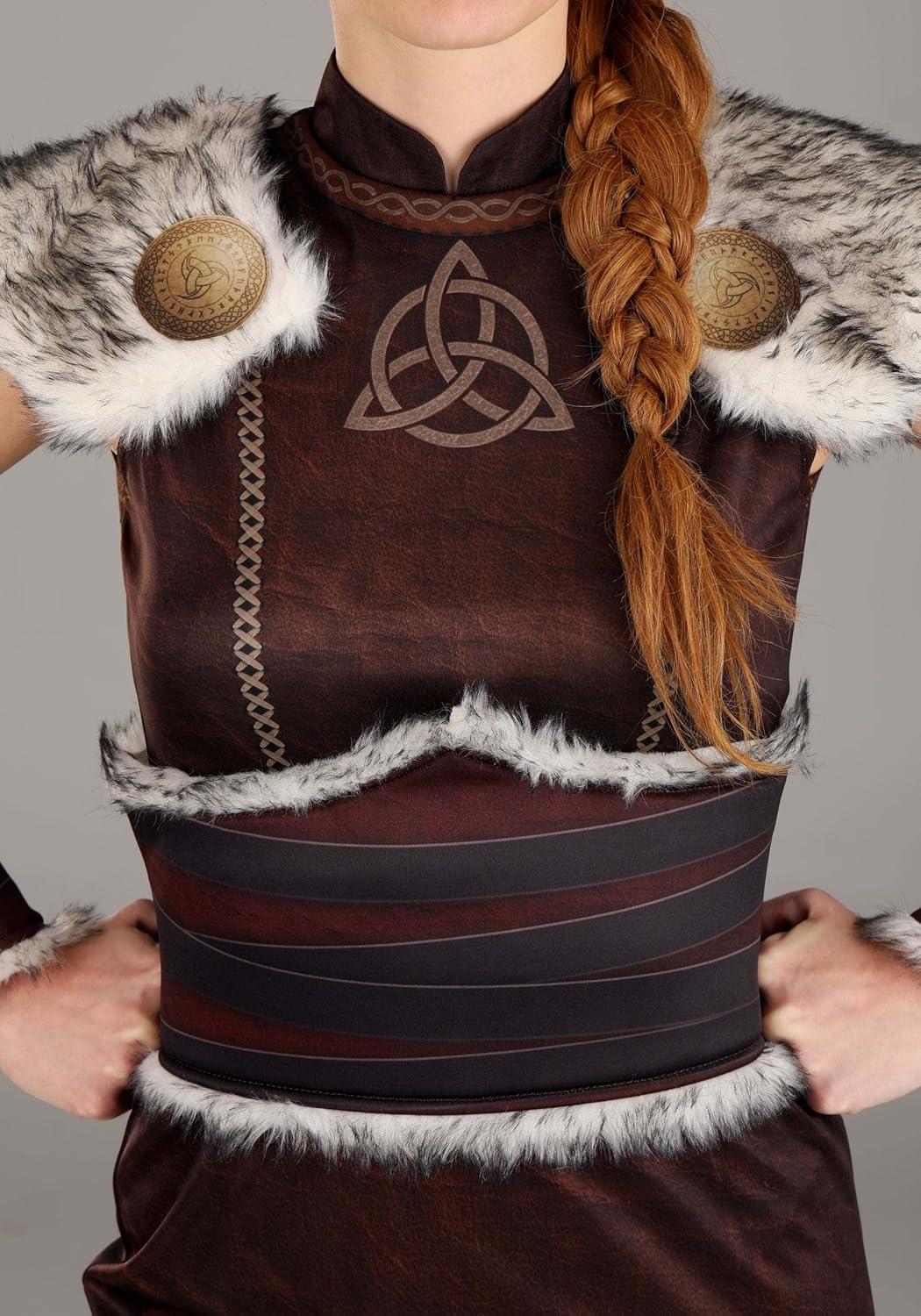 image:imageAdult Womens Victorious Valhalla Viking Warrior Halloween Costume