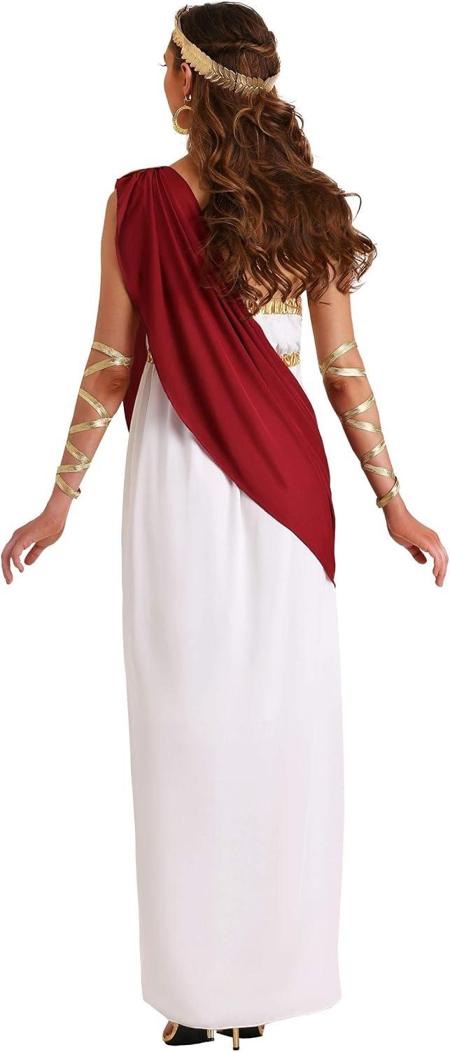 image:imageGoddess Olympic Empress Costume OneShoulder Dress Drape amp Medallion
