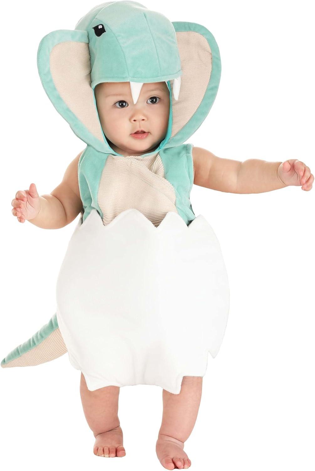 image:imageHatching Cobra Snake Infant Costume Romper Hood Shell Tail
