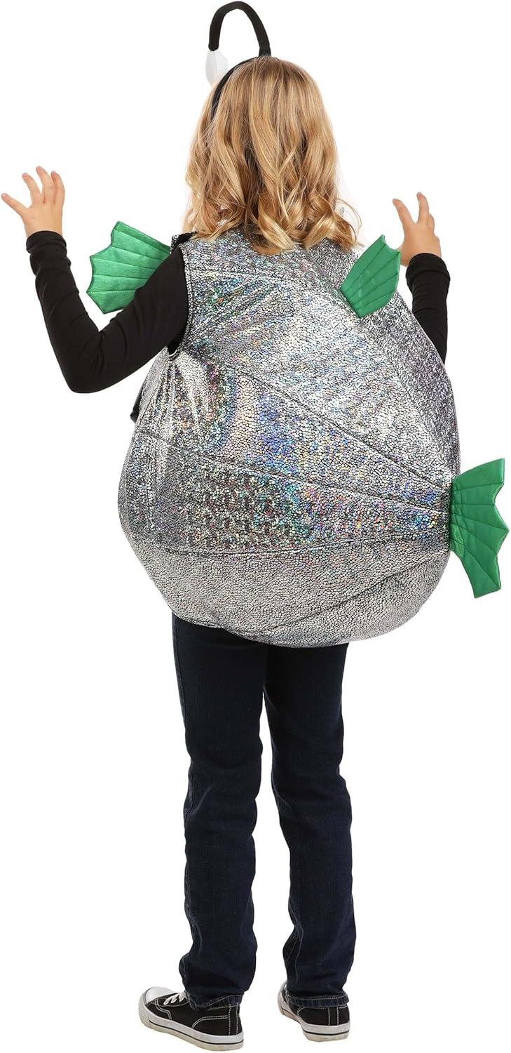 image:imageKids Anglerfish Halloween Costume Tunic with Glow Antenna Headband Deep Sea Ocean Animal Outfit for Dress Up