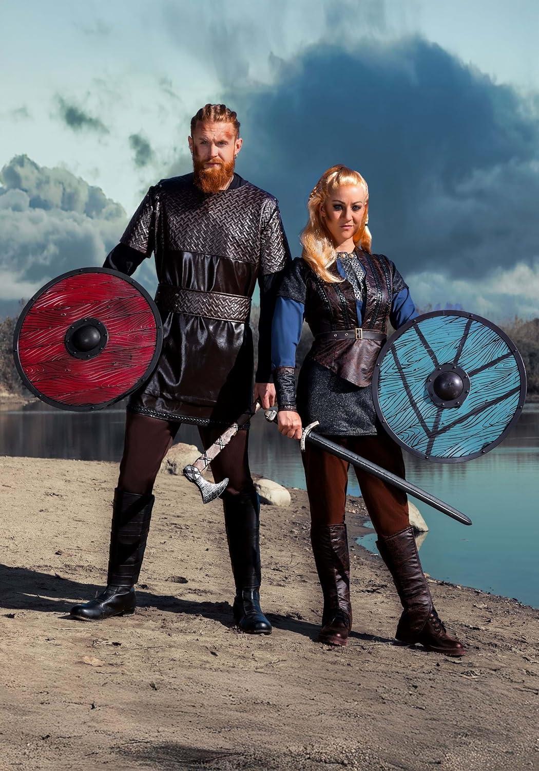 image:imageVikings Lagertha Lothbrok Costume for Women Adult Norse Warrior Shield Maiden CostumeCostume