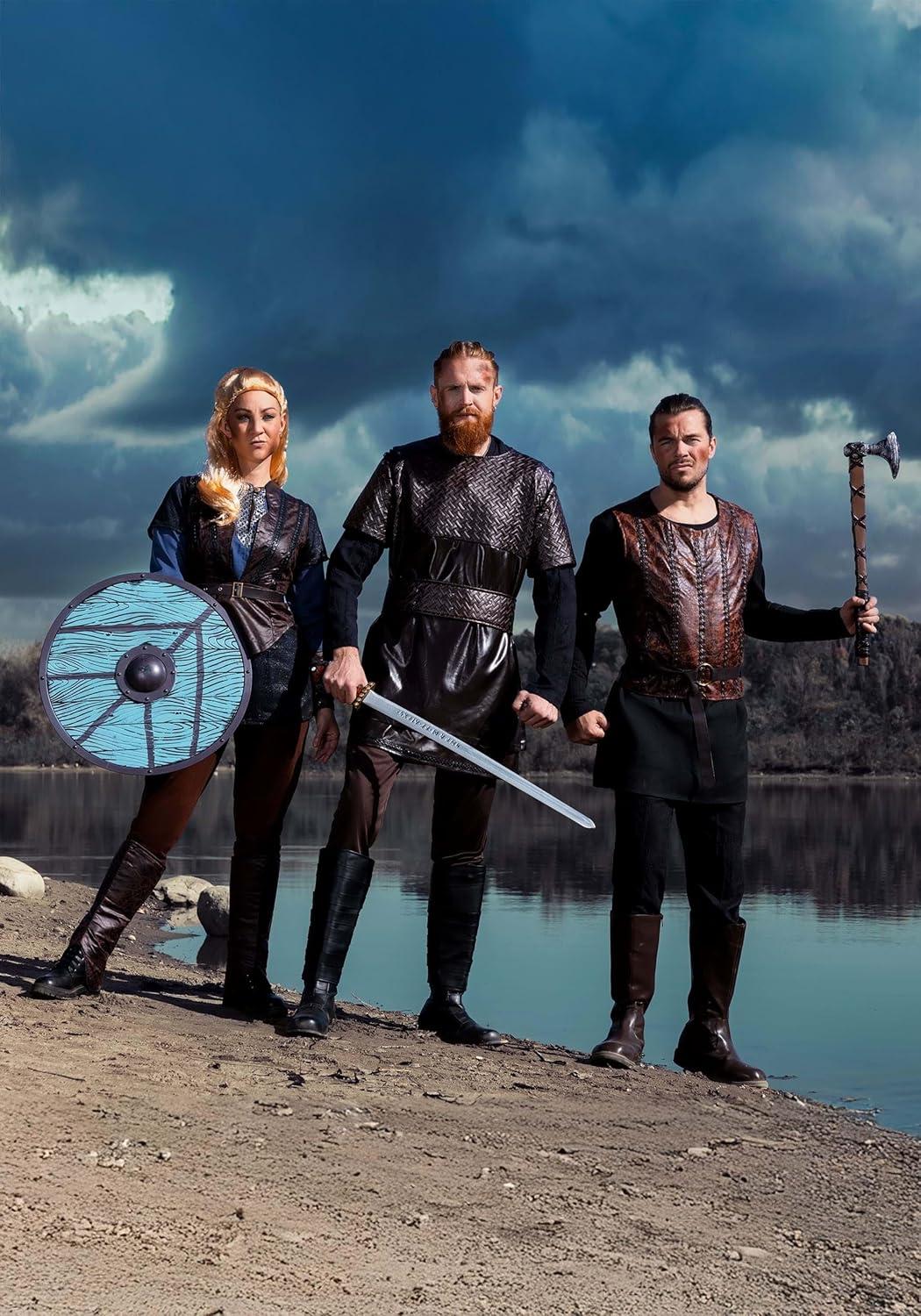 image:imageVikings Lagertha Lothbrok Costume for Women Adult Norse Warrior Shield Maiden CostumeCostume
