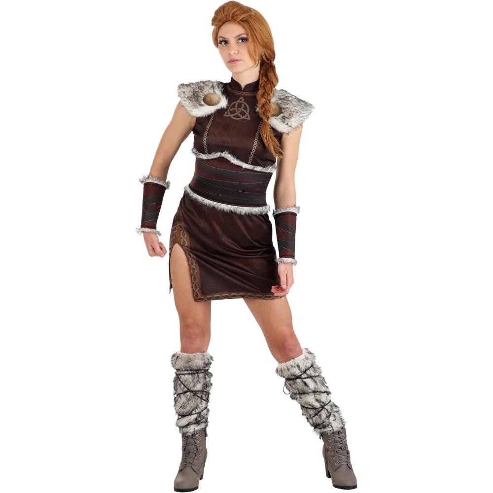 image:imageAdult Womens Victorious Valhalla Viking Warrior Halloween Costume