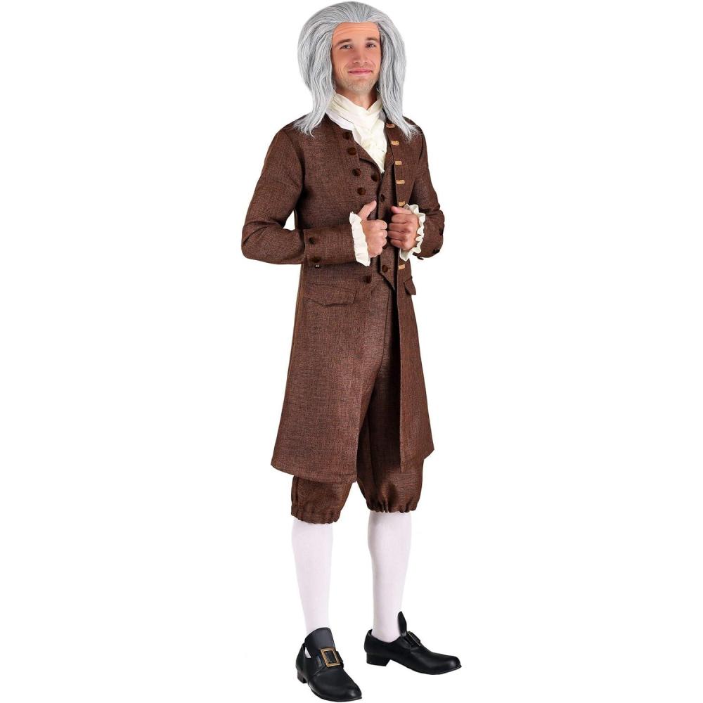 image:imageMens Benjamin Franklin Costume Adult Founding Father Colonial Costume