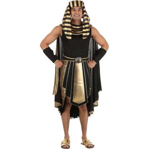 Deluxe Eye of Horus Pharaoh Costume for Men | Ancient Egyptian King Cosplay Outfit for Halloween Party