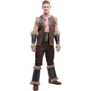 Viking Barbarian Costume for Men