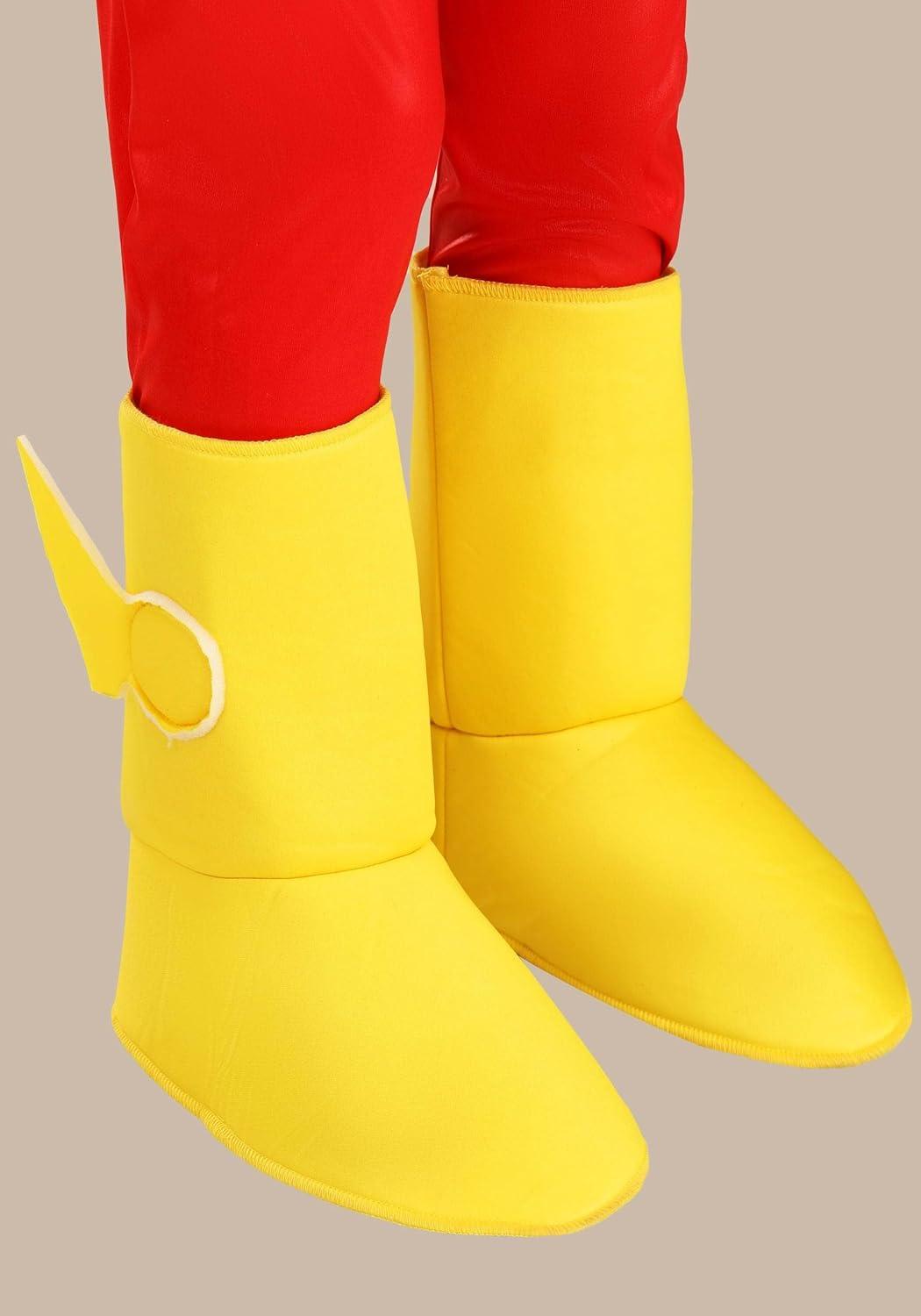 image:imageDeluxe Classic Flash Costume for Kids Red Superhero Suit for Movie Comic Cosplay Hero DressUp amp Halloween