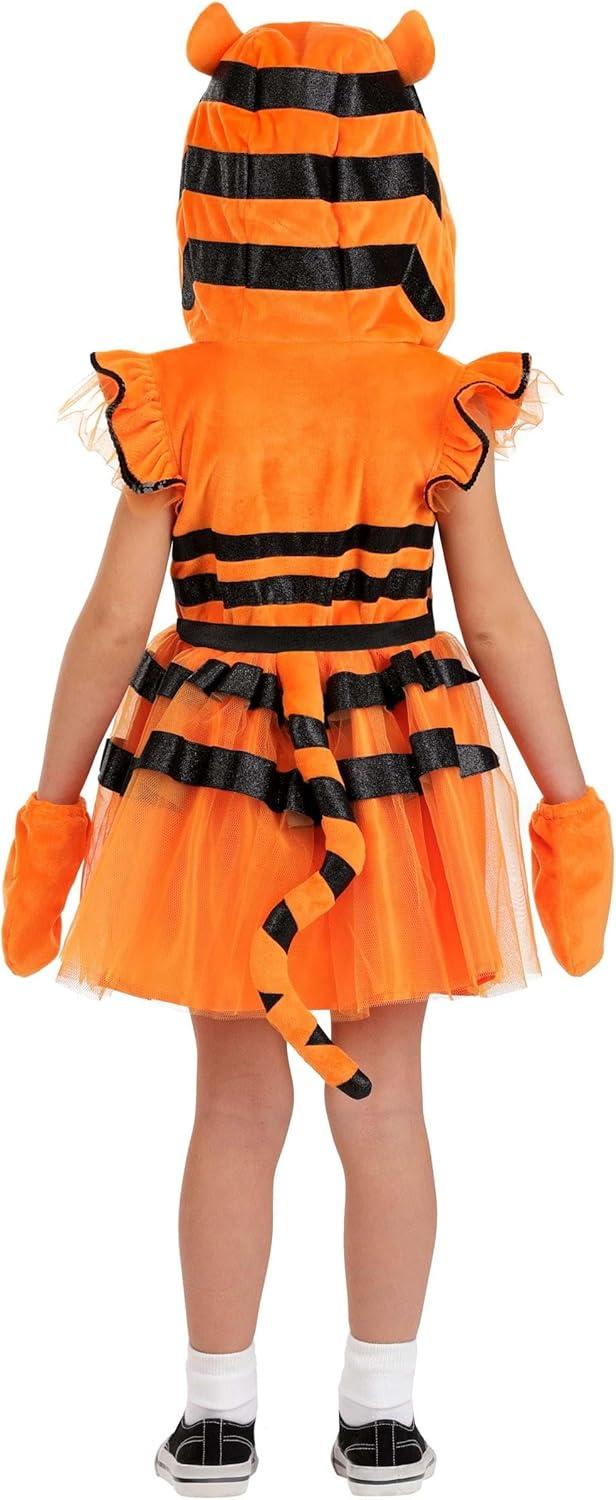 image:imageDisney Tigger Girls Toddler Costume Dress with Headband Winnie the Pooh Halloween Outfit