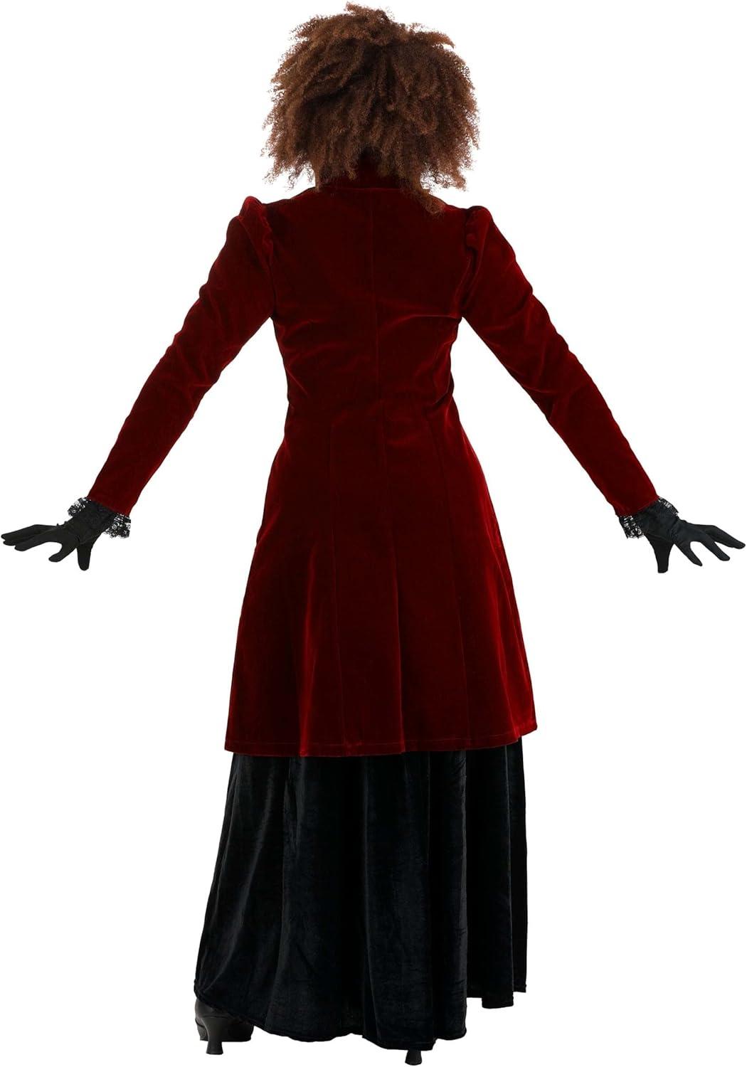 image:imageAdult Delightfully Dreadful Vampiress Costume Womens Spooky Red Halloween Dress Costume