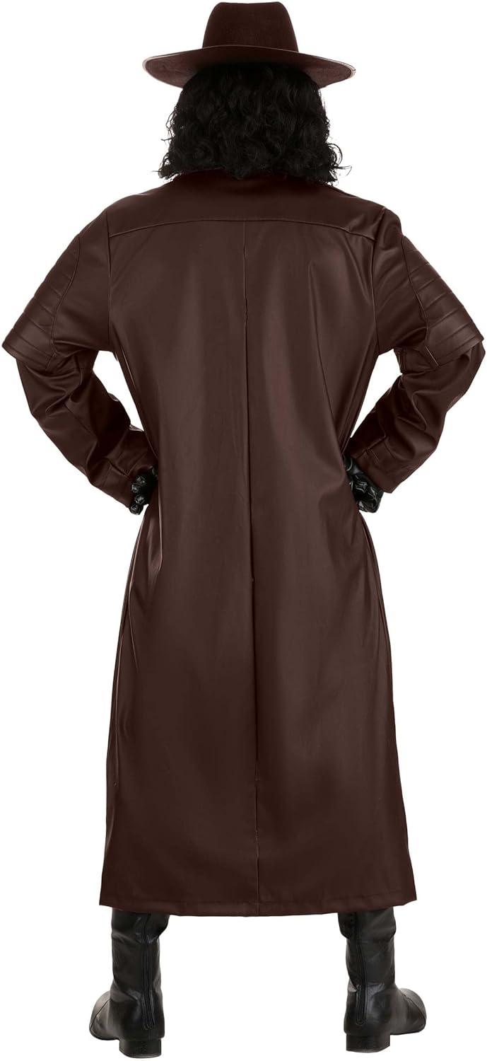 image:imageAdult Vampire Hunter Costume Vampire Outfit Including Jacket Vest With Decorative Buckles amp Hat Hunter Attire