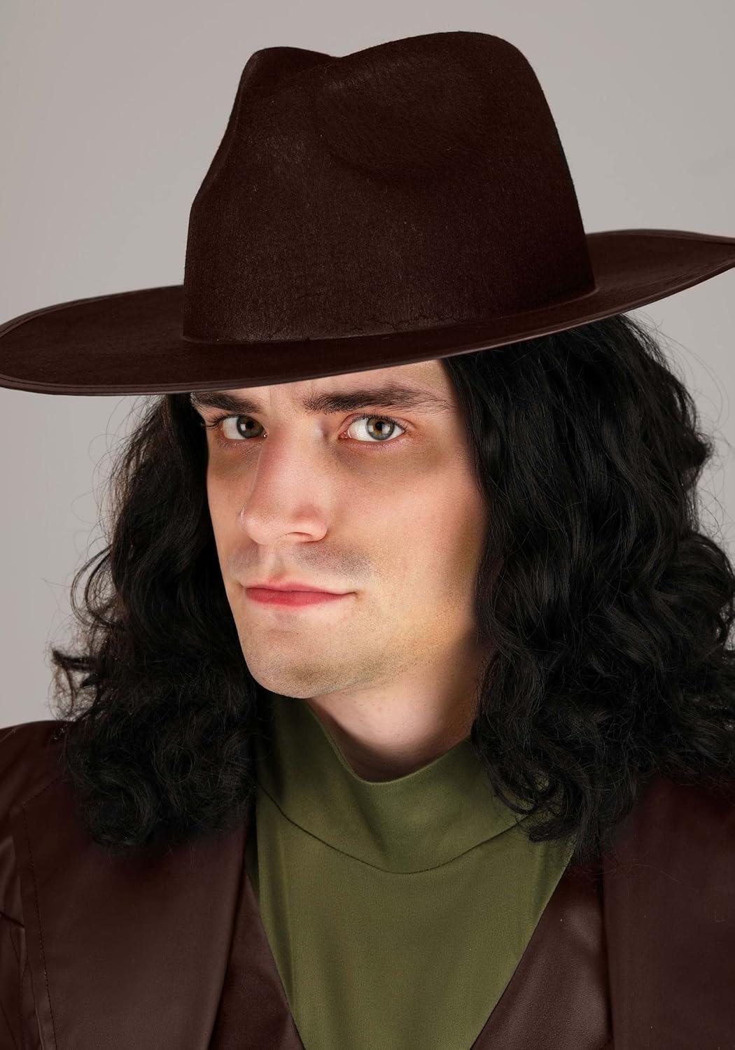 image:imageAdult Vampire Hunter Costume Vampire Outfit Including Jacket Vest With Decorative Buckles amp Hat Hunter Attire