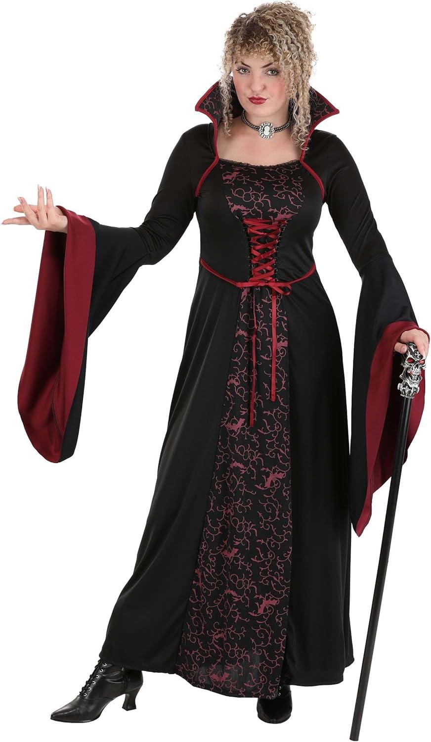 image:imageWomens Royal Vampire CostumeBlack Red