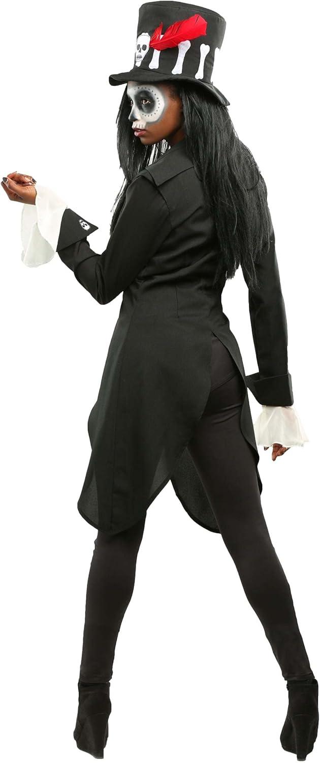 image:imageWomens Voodoo Skeleton Halloween Costume Adult Ancient Witch Doctor Complete Outfit for Themed Parties and CosplayBundle W Staff