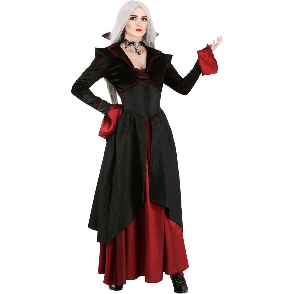 image:imageFun Costumes Ravishing Vampire Costume for Women Dress with Velvet Jacket