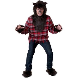 Adult Werewolf Costume for Men – Full Moon Fierce Werewolf Cosplay Outfit for Adults – Wolf Halloween Costume(Werewolf Costume)