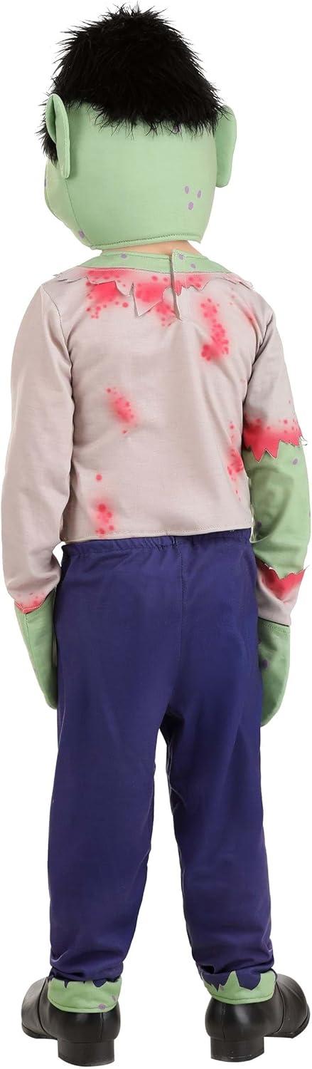 image:imageBoys Zombie Toddler Costume Shirt Pants Hood Shoe Covers