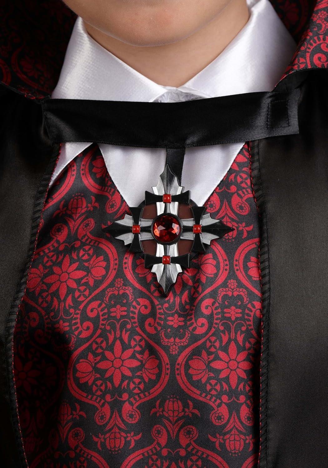 image:imageKids Vampire Classic Costume Shirt Cape amp Vest Set
